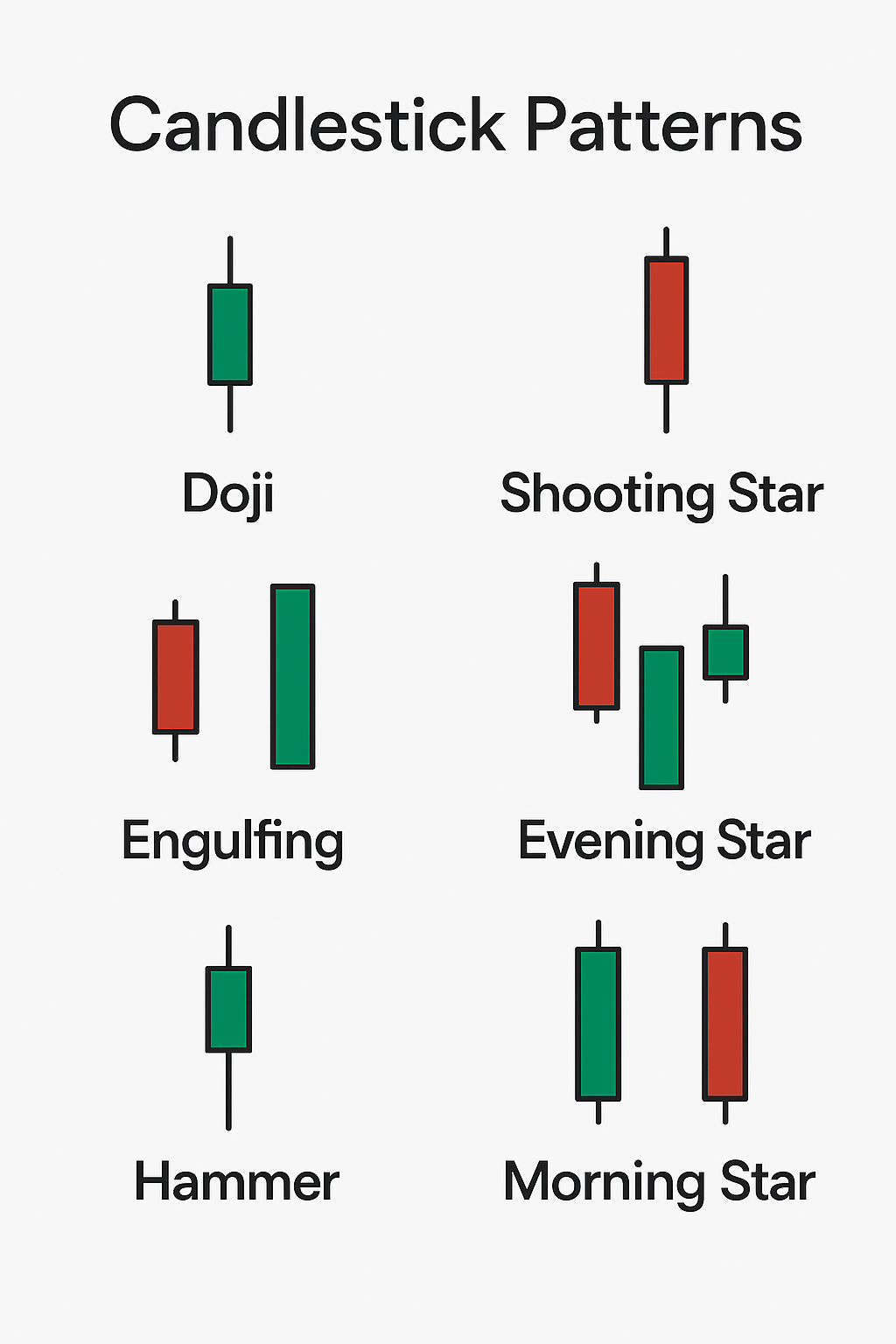 candlestick patterns
