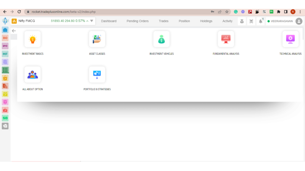 web trading platform